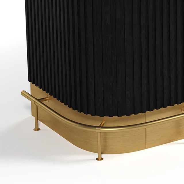 Foot Rail for Prohibition 84" Cocktail Bar