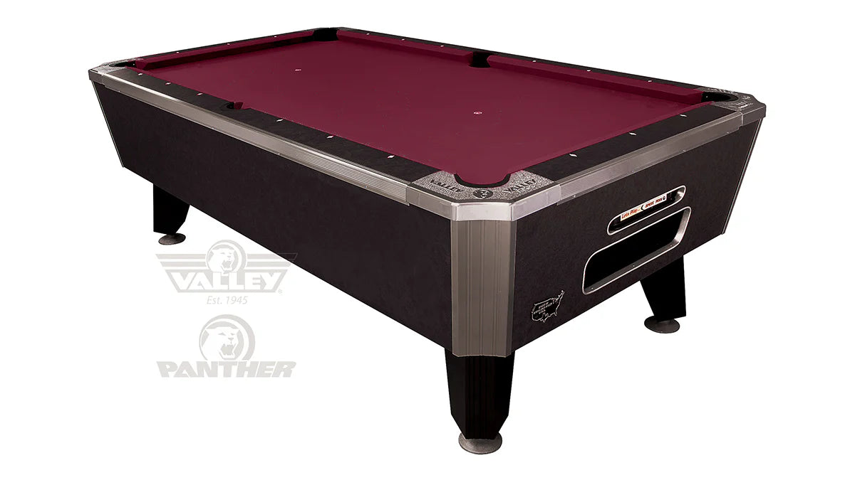 Valley Panther Black Cat 101" Pool Table