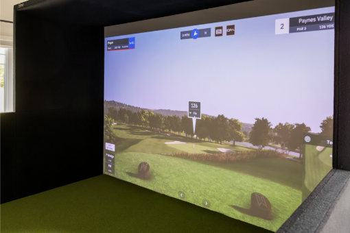 SimBooth Golf Enclosure